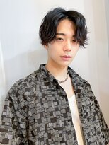 フラッグヘアー 博多駅前店(Flag HAIR)&nbsp;センターパートスパイラルパーマシャドウパーマ