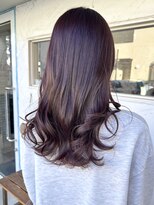 アニー 松戸(ANNI) ミディアムヘア/暗めカラー/チェリーレッド/松戸駅