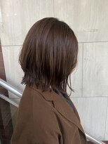 モア 下通店(MORE)&nbsp;アッシュブラウンのボブレイヤー