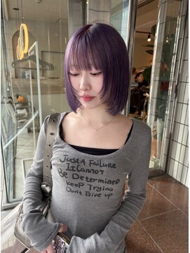 ふわっと☆くすみラベンダー