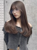 アイヴァン(AIVAN) 髪質改善まとまりがでるカットカカオブラウン冬カラーiii