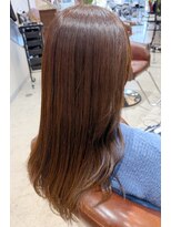 アルファ(Hair Salon alpha)&nbsp;【大人可愛い×艶感】ショコラベージュ×ロングレイヤー