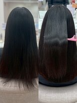 エレラビューティー(ELERA beauty)&nbsp;【ビフォーアフター】艶髪/髪質改善/ストレート/セミロング