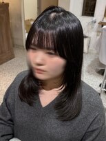 サンバイセライロ 千葉(SAN. by celilo) 顔周りレイヤー*ミディアムレイヤー/千葉駅/MINA