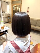 ネオリーブサイン 大森店(Neolive sign) ブラウン×ボブ
