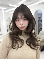 アマトウキョウスマートサロン(AMA TOKYO×Smart Salon)&nbsp;韓国スタイル/ナチュラルくびれヘア_くびれ巻き_レイヤーカット