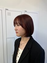 クリアーオブヘアー 池下店(clear OF HAIR)&nbsp;cassis red