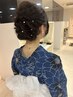 花火大会オススメ!ヘアセット+浴衣着付け
