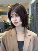 Cote 美髪/オリーブベージュ/ボブレイヤー/カットレイヤーボブ