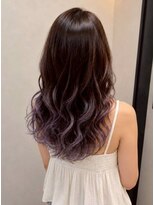 エイム ヘア リンク 長津田店(eim hair rink) グラデーションカラー/ラベンダーアッシュ【長津田/髪質改善】