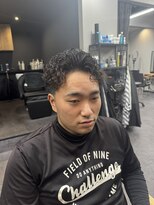 マーレ 下関店(mare)&nbsp;オールバックパーマ