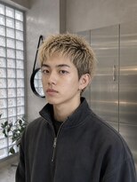 メンズサロン シール 梅田(CIRR)&nbsp;ハイトーンベリーショート メンズ