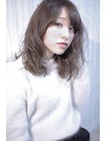 ヘアリゾート ラグーン(hair+resort lagoon)&nbsp;フレンチシックなハンサムふわミディ