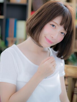 カバーヘア イヴ 戸頭店(COVER HAIR EVE) *+COVER HAIR+*…カジュアルフェミニン☆ツヤカールボブa