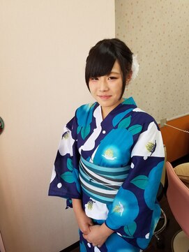 美容室イーナ(e na) 浴衣でおでかけ