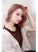 [OCEAN Hair&Life藤原純] 外ハネ濡れ髪無造作ボブ☆