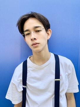 ノラ シブヤ(NORA) 【嶋津】センターパート×マッシュ2style