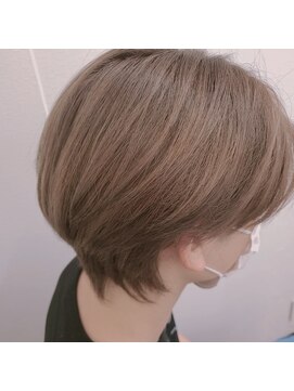 ヘアースポットイング(ing) ウルフ×ミルクティー