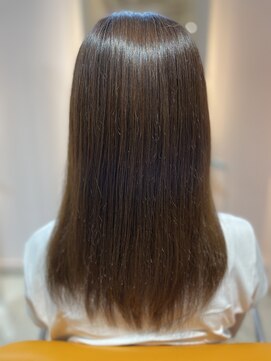 ソーホー 八日市店(SOHO) 髪質改善ストレート×モカオレンジ