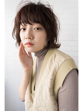 サングース(Sungoose) sungooseミニウルフテラコッタデジタルパーマくすみブルー