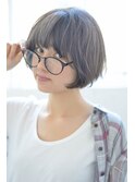 【SHARON原宿】ショートスタイル×アッシュブラウン