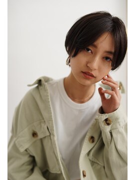 ナック ガーデン(knack GARDEN) センターパート/前髪なし/大人ショートミニボブ◎30代40代50代