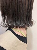 エデン(Eden by Nanpu)&nbsp;切りっぱなしボブ/ベルボブ/オリーブグレー◎20代30代