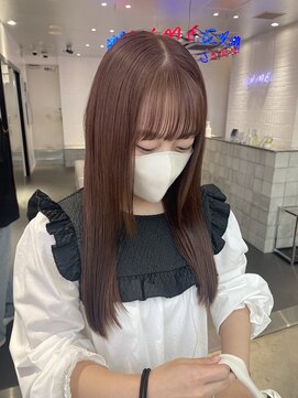 ゲーム 原宿店(GAME) ミルクティーベージュ/ダブルカラー/ケアブリーチ/髪質改善/原宿