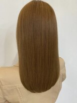 アンセム(anthe M) 髪質改善トリートメントミルクティーベージュカラー韓国前髪