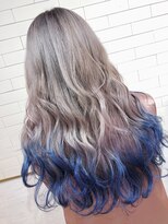 エイト 北千住店(EIGHT)&nbsp;パールベージュ×ブルーグラデーション