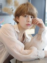 ハーバーズ バイ エムスラッシュ 鎌倉由比ヶ浜(Harbors by M.SLASH)&nbsp;■鎌倉/マッシュショート/カーキベージュ/マロンベージュ12★