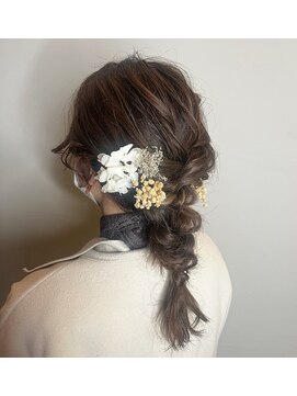 イングスジャパン(ings JAPAN) wedding 編み下ろしアレンジ