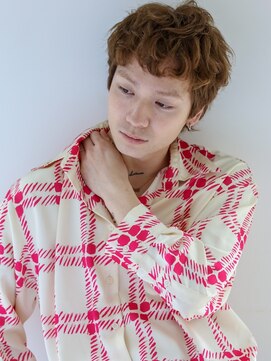 ヘアサロンガリカアオヤマ(hair salon Gallica aoyama) くせ毛風爽やかカーリーパーマ/簡単スタイリング