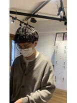 リノ 吉祥寺(Lino kichijoji)&nbsp;【Lino  kichijoji本間】ツーブロックマッシュ×波巻き