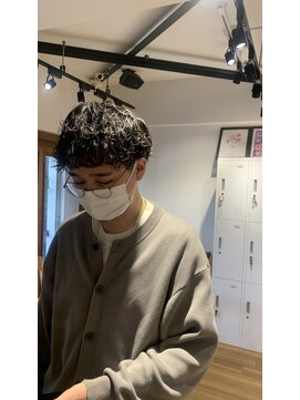 リノ 吉祥寺(Lino kichijoji) 【Lino  kichijoji本間】ツーブロックマッシュ×波巻き