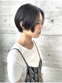 【大名】シルバーグレージュ/ハンサムショート☆山之内