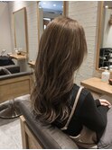 ロング/アースカラー/グレージュカラー/20代30代40代