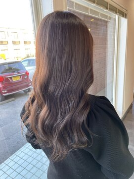 ミルヘアデザイン(mil hair design) ミルクティーベージュダブルカラーインナーカラーハイライト