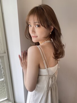 ガーランド (Garland) 大人かわいい小顔レイヤー/顔まわりレイヤー/まろベージュ