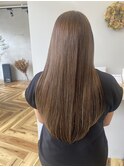 ’王道ロングヘアー×透明感カラー’
