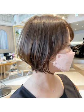 プアメリア 名古屋(Puamelia) レイヤーケアブリーチダブルカラーボブ_4221