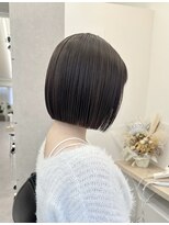 コージークルー(cozy creww)&nbsp;ナチュラルブラウン_大人ボブ_前下がりボブ_ラインボブ