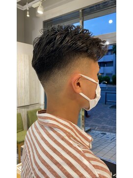 ヘア フラッグ 西葛西店(hair flag) 【さっぱりしたい方】フェードスタイル