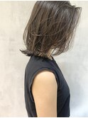 [kichi.] ほんのりレイヤーボブ×柔らかグレージュ