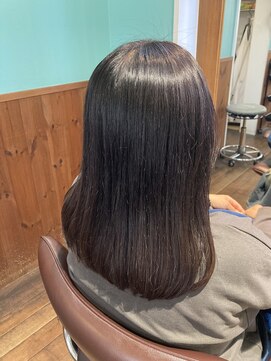 オウルヘア(OWL hair) ナチュラルストレートスタイル