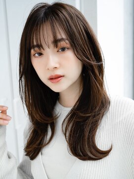 エインアンリー 表参道(AIN.ANLY.) エアリーカールエアリーパーマフェイスレイヤーハッシュカット