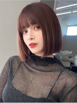 コア 表参道(COA) レイヤーカット/ウエットヘア/オリーブベージュ/表参道/表参道駅