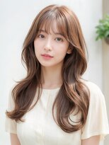 ネオンヘアー(neon hair) ☆くびれレイヤー、ロング、大きめカール、顔周り☆