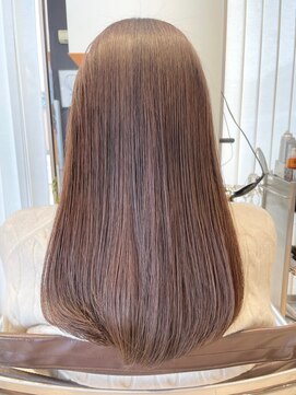 イースト(YEAST) ロング×ブラウン