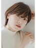 【ハイライト使用】白髪ぼかしグレイカラー＋似合わせデザインカット￥12500